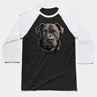 Cute Pitbull Dog - Dogs Pitbulls Baseball T-Shirt